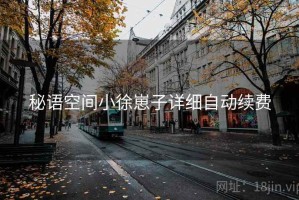 秘语空间小徐崽子详细自动续费